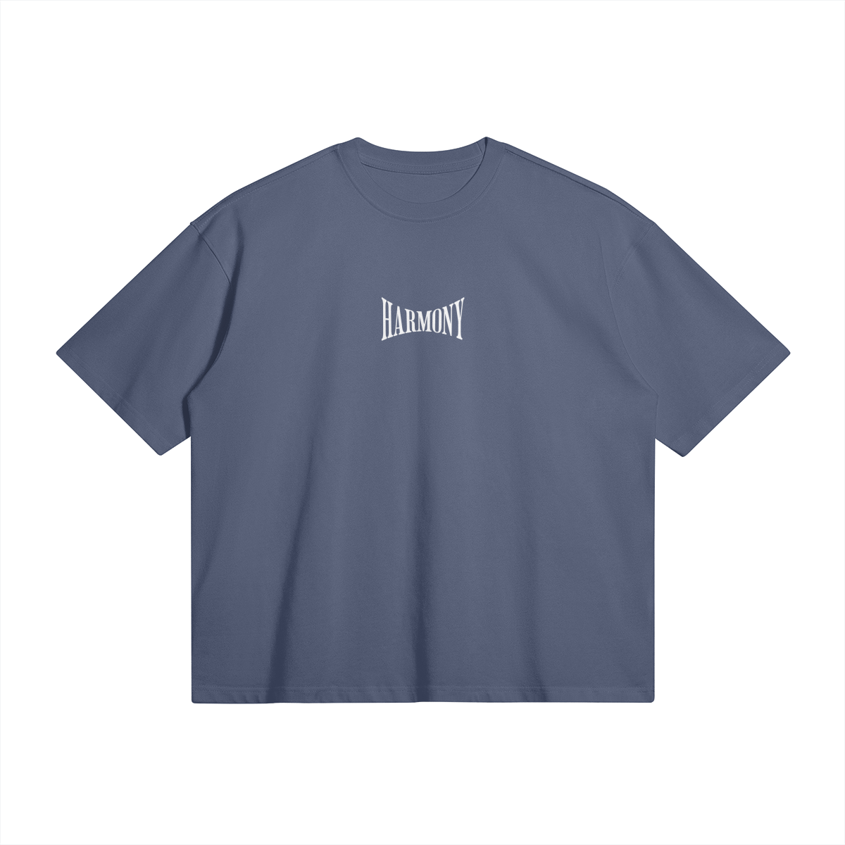 Basic Harmony T-Shirt Steel Blue