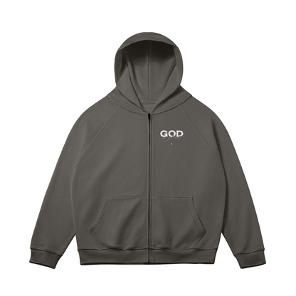 God is great Oversized Zipper