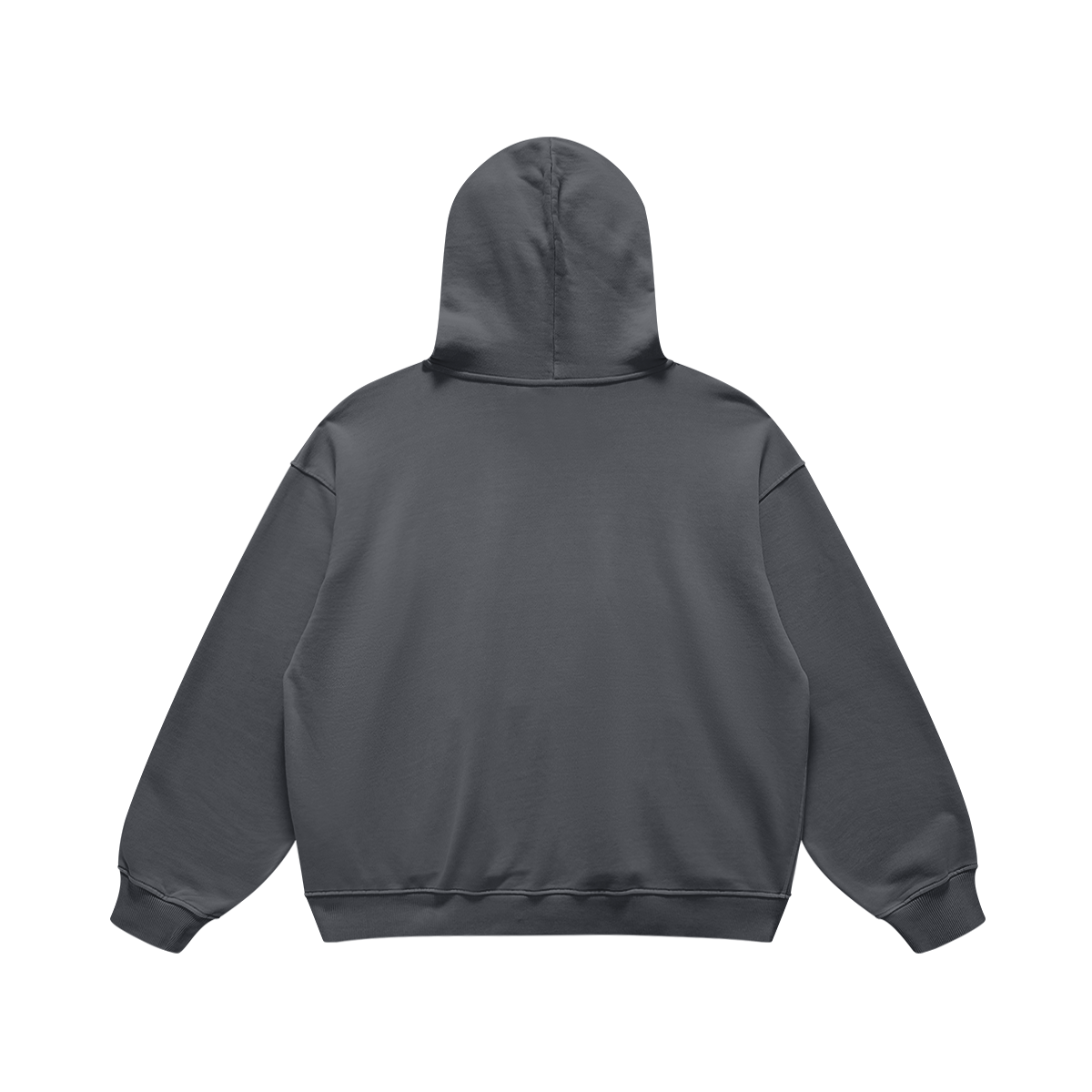Harmony Basic Oversized Hoodie Carvon Grey