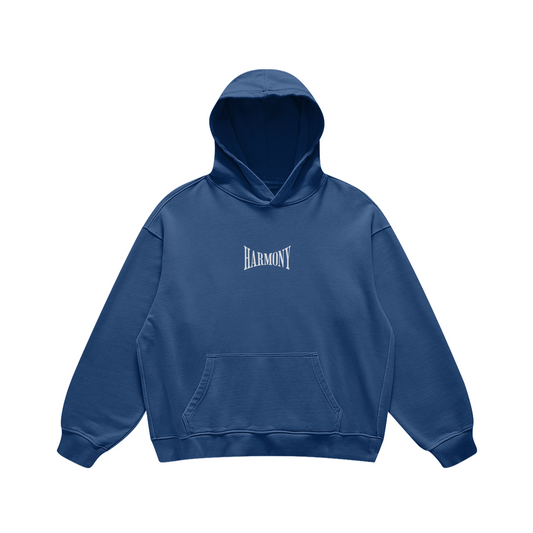 Harmony Basic Oversized Hoodie Kashmir Blue