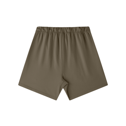 Harmony Basic Shorts Dark Taupe